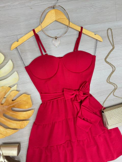 Vestido Isa VERMELHO na internet