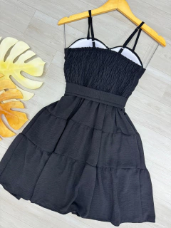 Vestido Isa PRETO - Glamix 