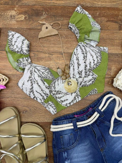 Cropped babado - buy online