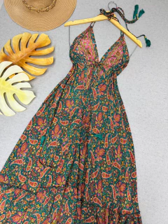 Vestido indiano longo na internet