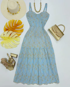 Vestido midi laise - comprar online