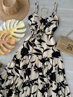 Vestido midi de amarrar - (cópia) - buy online