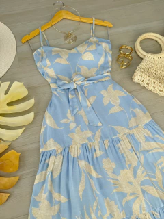 Vestido midi de amarrar - (cópia) - buy online