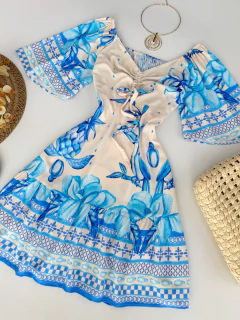 Vestido inspired FRM manga na internet