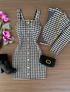 Conjunto Vestido Tweed