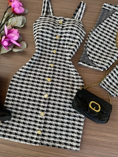 Conjunto Vestido Tweed na internet