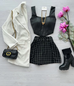 Cropped corset couro (cópia) (cópia) (cópia) - buy online