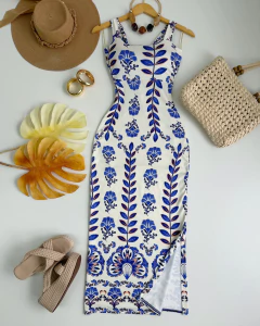 Vestido midi inspired FRM - comprar online