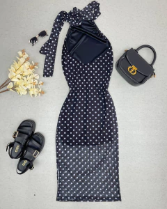 Vestido tule midi - Glamix 