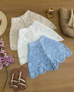 Shorts crochê - comprar online