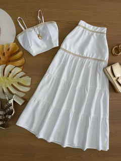 Conjunto saia longa - comprar online