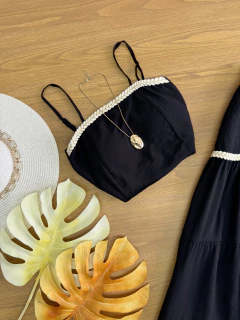 Conjunto saia longa na internet