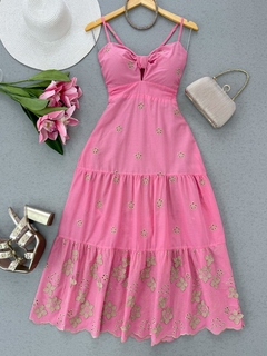 Vestido laise midi