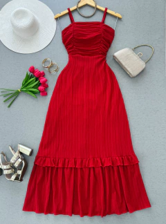 Vestido plissado - (cópia) - (cópia) - (cópia)