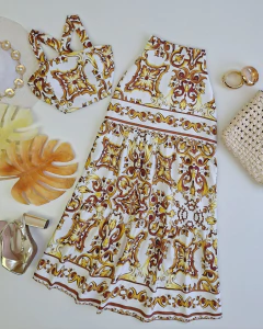 Conjunto saia longa - comprar online