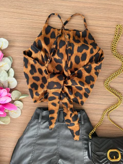Cropped Luci onça - comprar online