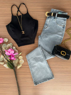 Cropped Luci preto