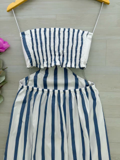 Vestido listrado Grécia - comprar online