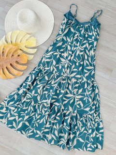 Vestido midi de amarrar - comprar online