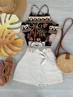 Cropped frente única