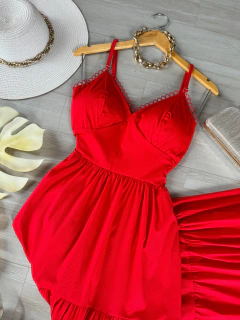 Vestido midi rosa - (cópia) - buy online