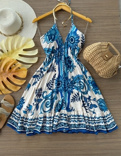 Vestido Raissa azul
