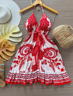 Vestido Raissa vermelho