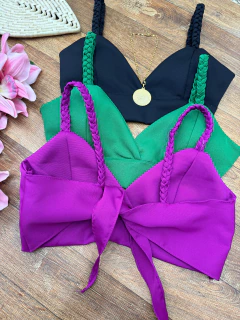 Cropped alfaiataria - comprar online