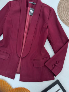 Blazer alfaiataria forrado