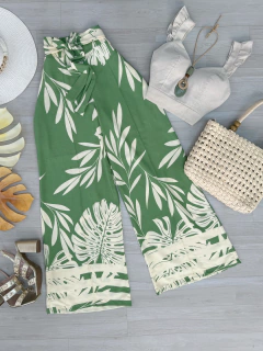 Calça Pantalona de amarrar