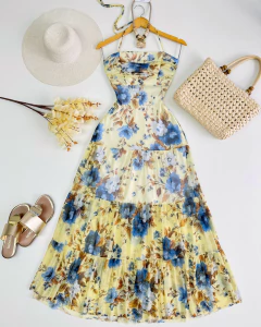 Vestido Tule longo - comprar online