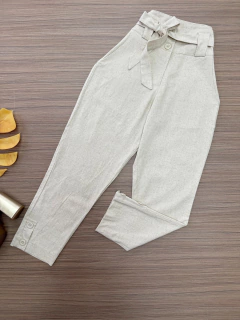 Calça linho com elastano - Glamix 