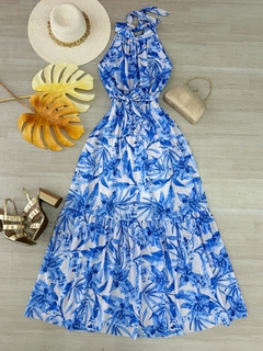 Vestido Longo de amarrar