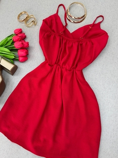 Vestido/macaquinho Mari Vermelho - comprar online