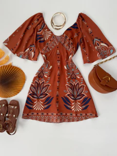 Vestido inspired FRM manga - comprar online