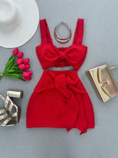 Conjunto linhão vermelho