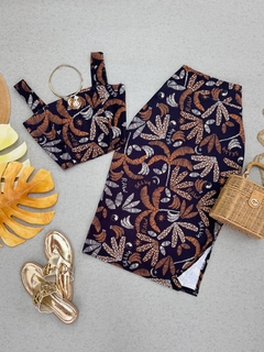 Conjunto mídi canelado inspired FRM - comprar online