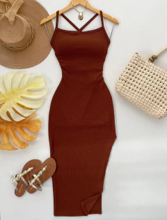 Vestido aberto nas costas - Glamix 