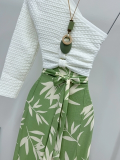 Calça Pantalona de amarrar - Glamix 