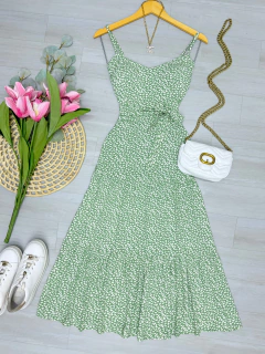 Vestido Midi de amarrar - comprar online
