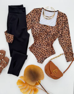 Calça alfaiataria cenoura - Glamix 