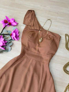 Vestido midi linho na internet