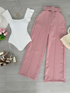 Calça pantalona linhão