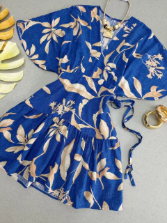 Vestido manga estampado na internet