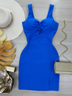 Vestido tubinho manga nula - (cópia)
