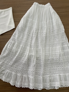 Saia Midi guipir - comprar online