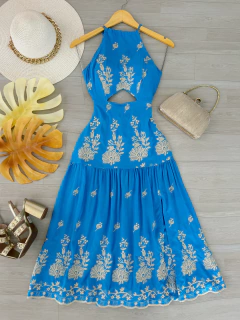 Vestido midi laise