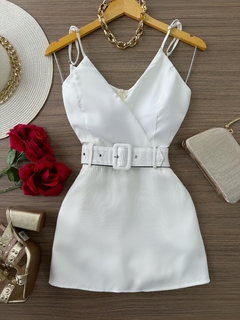 Vestido alfaiataria branco