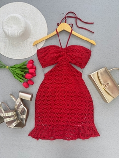 Vestido rendado