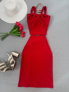 Vestido longo Canelado premium - (cópia) - (cópia) on internet